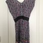 Body Central Women's Patterned Sleeveless Blouse Top Shirt