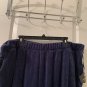 Ava & Viv Women's Plus Size 2X Active Wear Velvet Jogger Pants Blue