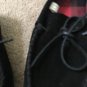 Falls Creek Rustic Cabin Men's Suede Leather House Slipper Shoes Size 9 Black