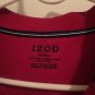 Izod Performance Big Men's Active Long Sleeve Shirt Top Size XXL Burgundy