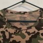 No Boundaries Junior Women's Long Sleeve Shirt Top Size Medium 7-9 Camouflage