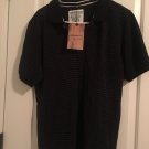 Akademiks Men's Striped Short Sleeve Polo Shirt Top Size Large Akademiks Men's Striped Short Sleeve Polo Shirt Top Size Large