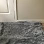 Chanasya Large Super Soft Sherpa Shaggy Throw Blanket Gray