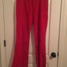 Cherokee Workwear Unisex Adult Scrub Pants Size XS Red