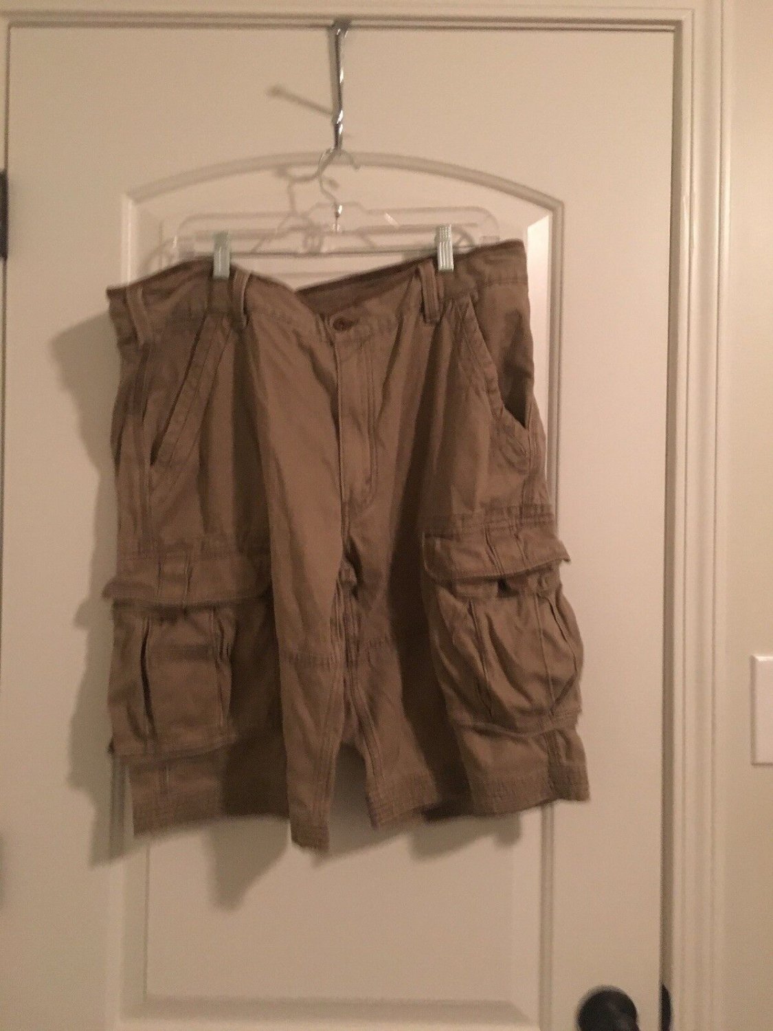 Levi's Men's Casual Cargo Shorts Size 38 Dark Khaki