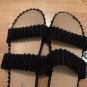 Universal Thread Women's Slides Sandals Black Size 9 Shoes