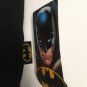 DC Comics Batman Snap Button Crotch Shirt Top Baby Boys Size 12 Months Black