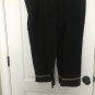 Jaclyn Smith Women's Plus Size 1X 2-Piece Crop Capri Pant Suit Set