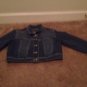 Girls Rue 21 Button Down Blue Denim Jean Jacket Size Medium