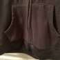 Old Navy Boys Full Zip Fleece Hoodie Jacket Size Large 10-12 Black