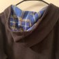 Old Navy Boys Full Zip Fleece Hoodie Jacket Size Large 10-12 Black