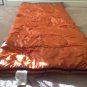 Coleman Sleeping Bag Gray Orange Indoor Outdoor Hiking Camping