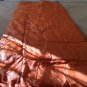 Coleman Sleeping Bag Gray Orange Indoor Outdoor Hiking Camping
