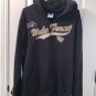 NCAA Wake Forest Demon Deacons Men's Zip Up Hoodie Jacket Size Medium Black