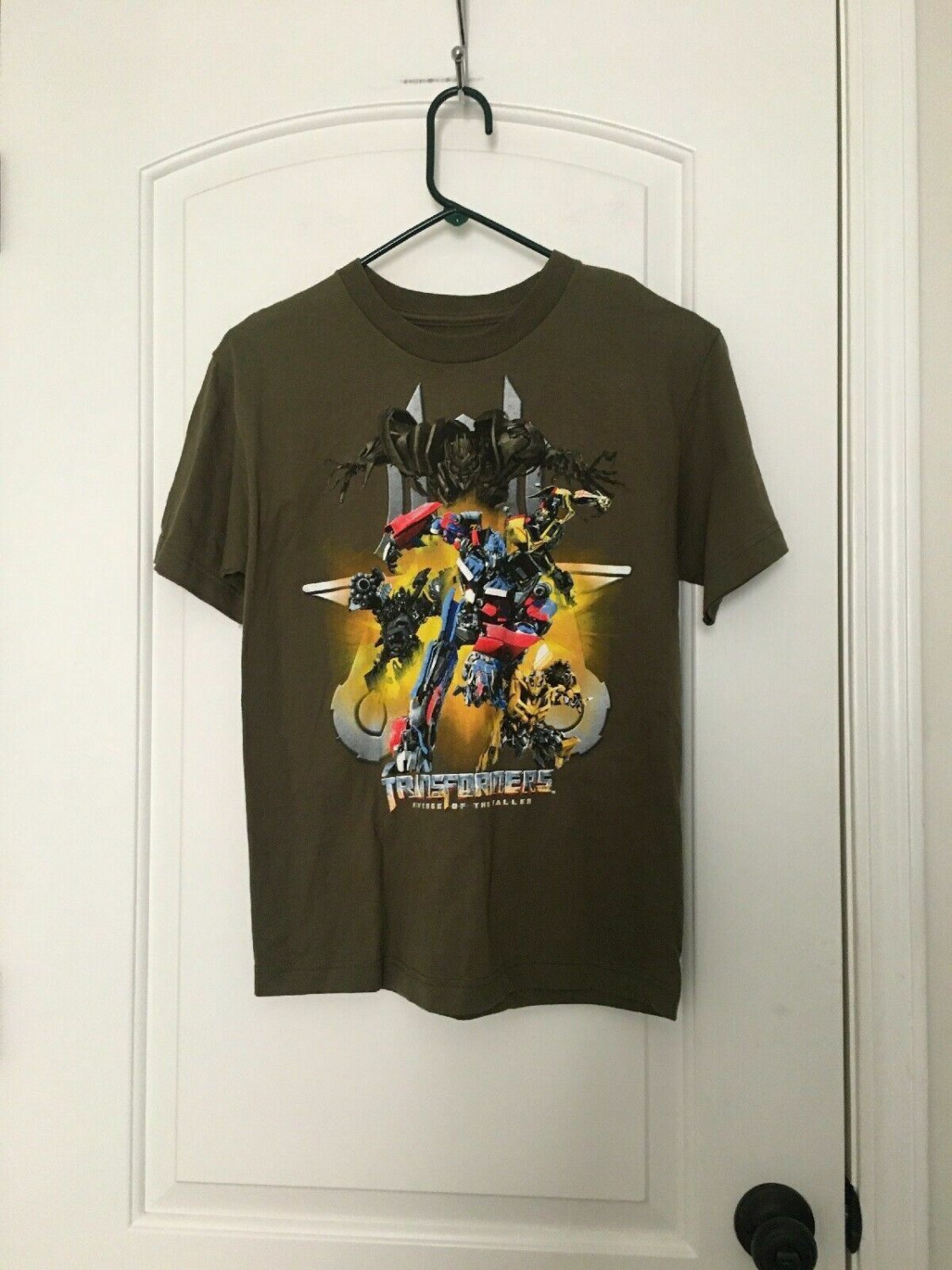Transformers Boys Short Sleeve T-Shirt Top Size XXL 18 Multicolor
