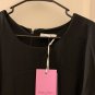 Sergio Hudson by Target Women's Strong Shoulder Long Dress Black