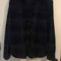 Chaps Men's Plaid Fleece Button Down Shirt Top Size Medium