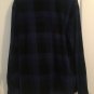 Chaps Men's Plaid Fleece Button Down Shirt Top Size Medium