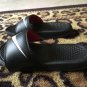 Nike Men's Flip Flops Slides Sandals Shoes Size 6 Black with White Logo