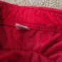 Carter's Boys Active Wear Lined Shorts Size 5 Red w Black White Stripes