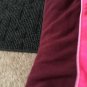 Le Tigre Juniors Full Zip Reversible Vest Jacket Women's Size XL Pink Plum