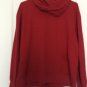 Disney Mickey Mouse Women's Full Zip Hoodie Jacket Size Large Red