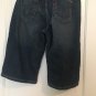 Levi's Women's Crop Capri Blue Denim Jean Shorts Size 4