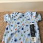 Faded Glory 2-Piece Pants & Snap Crotch Shirt Set Baby Boys Size 0-3 Months