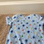 Faded Glory 2-Piece Pants & Snap Crotch Shirt Set Baby Boys Size 0-3 Months