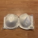 Auden Women's Lightly Lined Convertible Strap Bra Size 38DDD White
