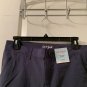 Cat & Jack Boys Quick-Dry Chino Shorts Blue Size 12 Husky Adjustable Waist
