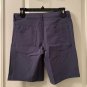 Cat & Jack Boys Quick-Dry Chino Shorts Blue Size 12 Husky Adjustable Waist