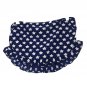 Body Rage Women's Star Theme Size Large Swimsuit Skirt Blue White