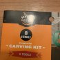 HYDE and EEK Pumpkin Carving KIt with 5 Tools 8 Stencils