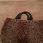 Women's Leopard Print Handbag Tote Bag