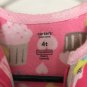 Carter's Cupcake Theme Fleece Footed Pajamas Play Suit Toddler Girls Size 4T