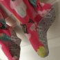 Carter's Cupcake Theme Fleece Footed Pajamas Play Suit Toddler Girls Size 4T