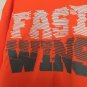 Boys Athletic Works Performance Fast Win Active Wear Shirt Top Orange