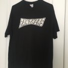 Hanes Men's Short Sleeve T-Shirt Shirt Panthers Size Large 42-44 Black