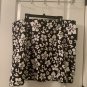 Wild Fable Women&acirc;��s Plus Size 22W Floral Mini Jean Skirt Black White