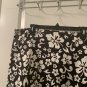 Wild Fable Women&acirc;��s Plus Size 22W Floral Mini Jean Skirt Black White
