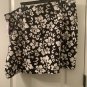 Wild Fable Women&acirc;��s Plus Size 22W Floral Mini Jean Skirt Black White