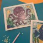 Mondo Llama Color Coded Gem by Number Art Craft Kit Gems