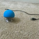 Portable Mini Mushroom Wireless Bluetooth Speaker Waterproof Blue