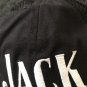 Jack Daniels Men's Adjustable Trucker Hat Cap Black White