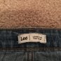 Lee Women's Crop Capri Blue Denim Jeans Size 12 Pants Bottoms