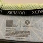 Xersion Boys Web Theme Full Zip Hoodie Jacket Size Large 14/16 Blue Neon Green