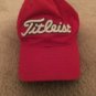 Titleist Men's Adjustable Baseball Cap Hat Red White