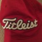 Titleist Men's Adjustable Baseball Cap Hat Red White