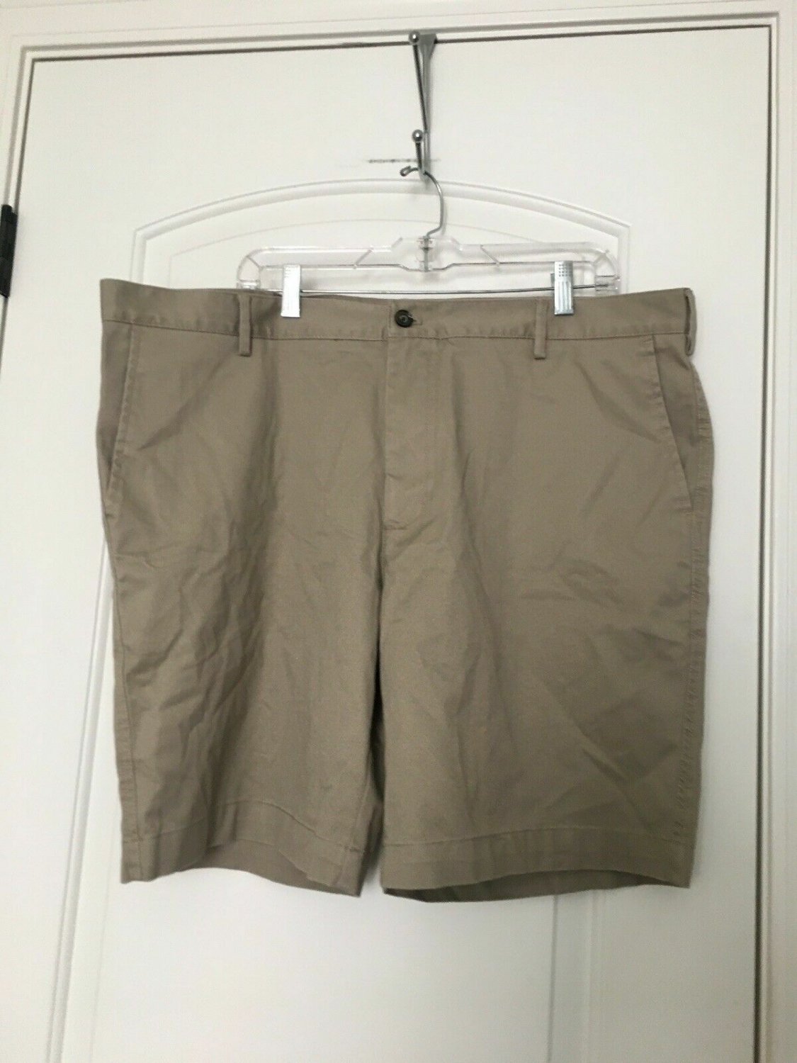 Wedge Big Men's Active Golf Shorts Size 40 Khaki